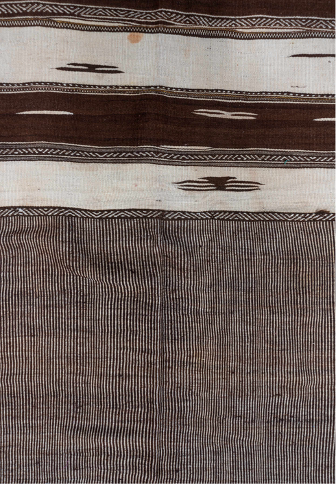 Vintage Kilim Runner Rug (4' x 11')
